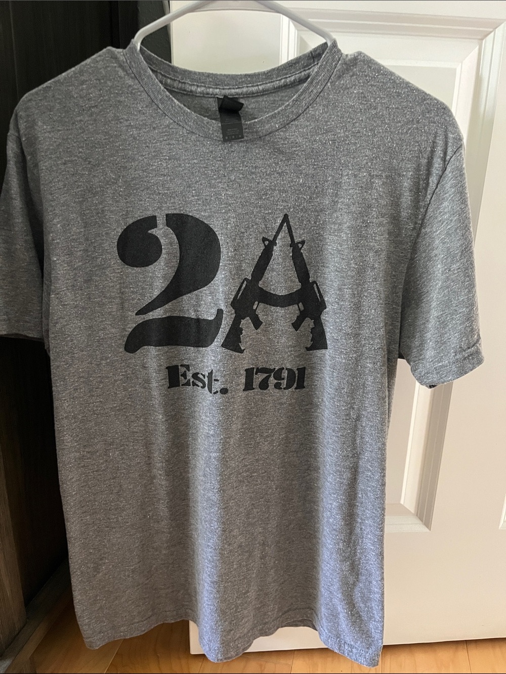 Gray Graphic T-Shirt - 2A Est. 1791